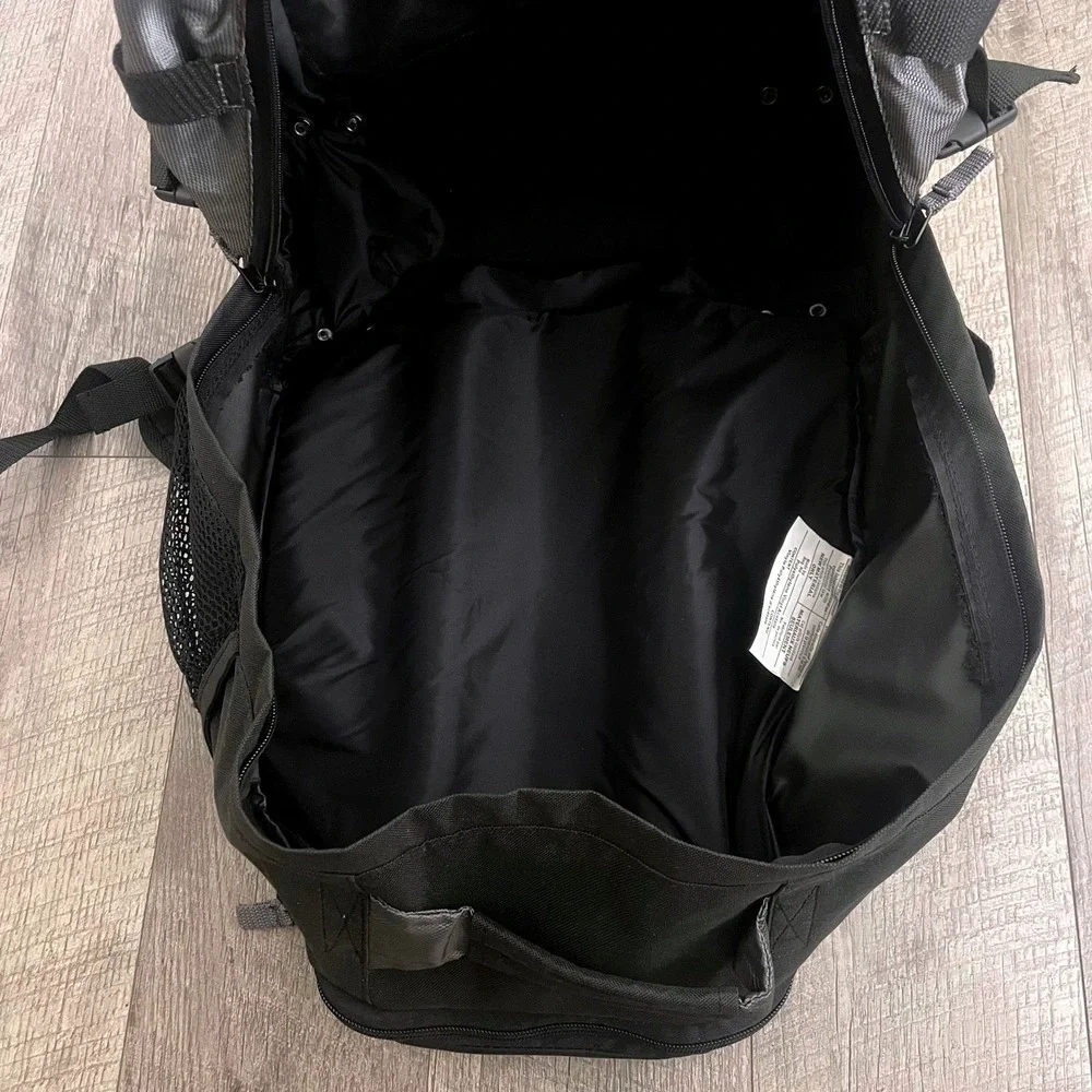 Samsonite Wheeled Backpack Black Grey Rolling Travel School Bag Carry On Luggage